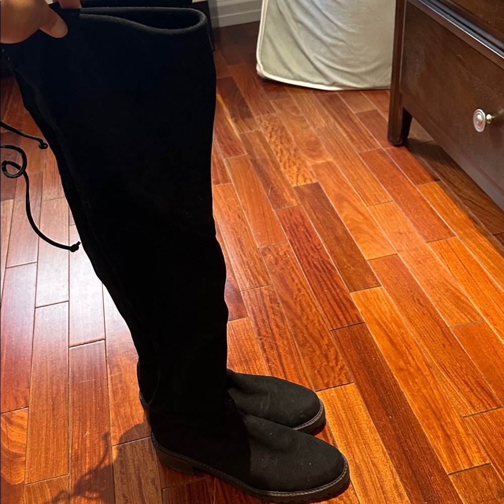 Stuart Weitzman Black Over the Knee Boots